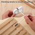 50 PCS Sanding Sticks for Woodworking, 280 Grit, 5.52 X 0.2inch Detail Sanding Tools Sanding Sticks for Wood Sanding Sticks Matchsticks Sanding Tw...