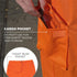 Ergodyne unisex adult Two-tone Class E Two Tone Pants, Orange, Small-Medium US...