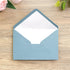 PONATIA 50PCS/Pack A4 Envelopes 4x6 Envelopes for Weddings Invitations, Birthday Party Cards, Gift cards Envelopesngs Invitation Cards, (Dusty Blu...