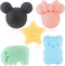 Konjac Baby Bath Sponge for Bathing, Classic Shapes Natural Bath Sponges for Infants, Toddler, Newborns, Natural and Safe Plant-Based Konjac Baby ...