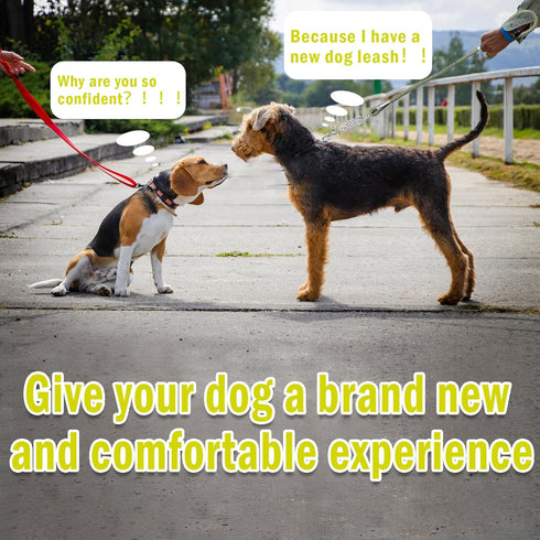1/2 in Dog Leash for Medium Large Dogs 4ft 6ft 10ft 15ft Heavy Duty Dog Leash Two Color Slip Leash for Dog Training Long Leash for Dogs Outside Up...