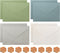 8 Pcs Mini Colorful Envelopes Small Paper Envelopes Tiny Envelopes for Gift Card, Business Card...