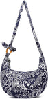 Women Hippie Crossbody Bag cloth boho Sling Bag Canvas Bohemian Hobo Hand Bags...