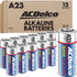 ACDelco 12-Count A23 Batteries, 12V Maximum Power Super Alkaline Battery Pack for Home Use, 5-Year Shelf Life, Reclosable Packaging...