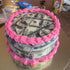 50 PCS Edible 100 Dollar Bill Image Cupcake Toppers Made of Wafer Paper Fake Money Cake Decoration for Baby Shower Birthday Anniversary Party Supp...