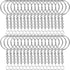 Paxcoo 100Pcs Split Key Chain Rings with Chain and Jump Rings Bulk for Crafts...
