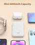 TG90° Power Bank 6000mah Portable Battery Charger, Mini Power Bank with Built-in Cables Portable Phone Charger...