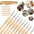 Miniature Paint Brushes,10pcs Micro Detail Paint Brush Set?Small Thin Paintbrush for Acrylic, Watercolor, Oil, Craft, Models, 40k Line Drawing...