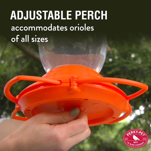 Perky-Pet Opus Plus 32-ounce Plastic 449-2 Oriole Feeder...