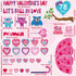 Valentine's Day Classroom Bulletin Board Decoration Let's Fall in Love Cut Outs Bulletin Board Set Valentines Love Heart Paper Cut outs Bulk with ...
