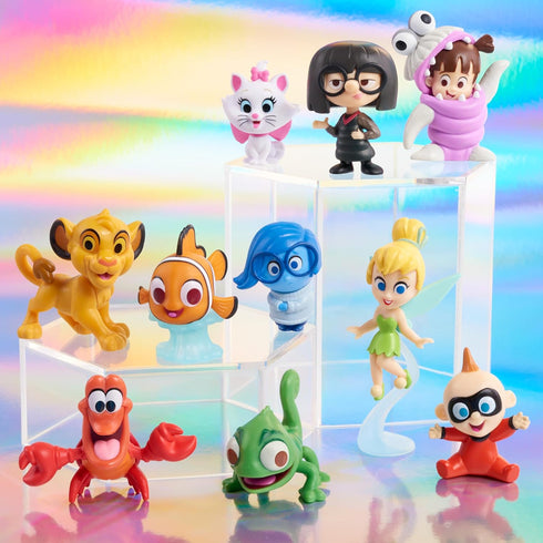 Disney100 Years of Small But Mighty, Limited Edition 10-piece Figure Set, Kids Toys for Ages 3 Up by Just Play...