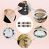 Pandahall 6 Colors Jewelry Finding Kits with 5mm Open Jump Rings & 12x6mm Lobster Claw Clasp for DIY Bracelet Necklace Jewelry Making...