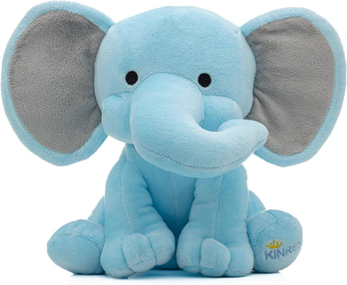 KINREX Elephant Stuffed Animals – Stuff Animal Plush Toy for Babies Girls Boys, Elephants Plushie Teddy Bear Toys for Birth Stats Baby Shower Infa...