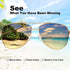 CARFIA Polarized Sunglasses for Women UV Protection Acetate Arms Metal Frame Woman's Shades CA3216...