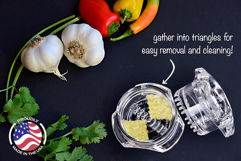 Nextrend Garlic Twister 4th Generation - 3-5 Clove Capacity, Dishwasher-safe, BPA-Free (Green)...
