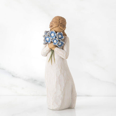 Willow Tree Forget-me-not, Sculpted Hand-Painted Figure...