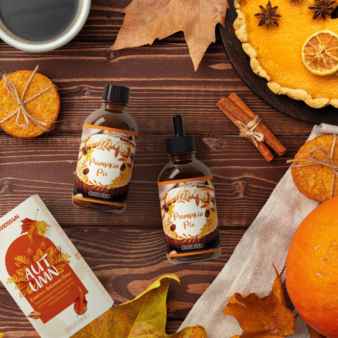 Pumpkin Pie Fragrance Oil 4 Fl Oz (120ml), ARVIDSSON Pumpkin Spice Essential Oil, Natural Pumpkin Pie Oil for Diffusers, Fall Essential Oil for Ca...