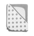 American Baby Company Cotton Terry Hooded Towel Set, Gray Dot, for Boys and Girls...