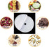 10pcs Round Silicone Dehydrator Sheets,13in Non-stick Fruit Dehydrator Mats,Reusable Steamer Mat Mesh Sheet for Fruit Dryer (10, 13x13inch)...