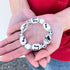 Music Note Bracelet, Teacher Appreciation Recital Gift, Glass Beaded Bracelet, 1 pc...