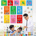 45 Pcs Science Classroom Decorations Wall Science Bulletin Board Set Science Cutouts Chemistry Scientist Posters Educational Material for Elementa...