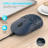 Type C Wireless Mouse, Dual Mode Rechargeable Silent Bluetooth Mice with 2.4G Type C Receiver for Laptop, iMac, Chromebook,MacBook pro/air and All...