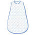 Amazing Baby Microfleece Sleeping Sack, Wearable Blanket with 2-Way Zipper, Use After Swaddle Transition, Playful Dots, Blue, Small 0-6 Month...