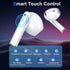 Ear Buds Wireless Earbuds Bluetooth 5.3 Headphones, in-Ear Earbuds with Charging Case ENC Dual Mic Talk Noise Canceling Touch Control Sports Wirel...