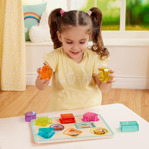 B. toys- Shapes & Emotions- Chunky Puzzle – Toddler Puzzle – Geometric Shapes & Emotions – Classic Toys for Kids – 2 Years +...
