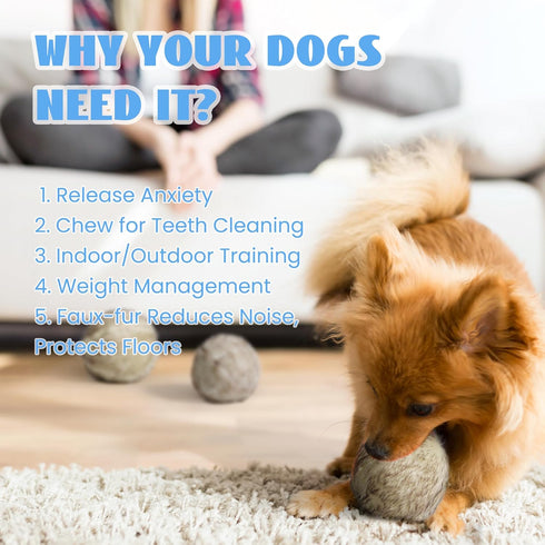 Nocciola Wobble Giggle Ball for Dogs, Interactive Dog Toys for Boredom, Squeaky Ball Dog Toys to Keep Them Busy, Pet Toys for Small Medium Large D...