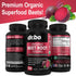 Organic Beet Root Capsules Supplements - 1350mg Beetroot Powder Extract Pills, Organic Beet Root Powder Supplement, Super Nitric Oxide Beets, High...
