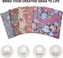 Hanjunzhao Retro Floral Fat Quarters Fabric Bundles 18 x 22 inch for Quilting Sewing Crafting...