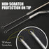 Long Drain Brush, Flexible Pipe Cleaning Brush, Fridge Cleaning Tool for Cleaning Feeding Tube, Siphon Hose, Sunroof Drain, Refrigerator Drain, Fi...