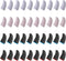 Geyoga 40 Pieces Gaming Finger Sleeve for Thumb Sleeves Mobile Gaming Finger Protector(Mixed Colors)...