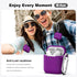 R-fun Compatible with AirPods Case Cover, Soft Silicone Protective Cover with Keychain for Women Men Compatible with Apple AirPods 2nd 1st Generat...