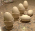 efo Wooden Egg Cups - Boiled Egg Holder - Easter Decor - Arts and Crafts DIY Unfinished Wood - Easter Gift - Egg Cup Set of 4...