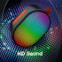 Bluetooth Speakers Portable, Wireless Speaker with RGB Lights, HD Sound, 5 Watts, Compact Size, Dual Pairing, TWS, Waterproof, Suitable for Mobile...