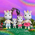 Sunny Days Entertainment Honey Bee Acres Rainbow Ridge Daydreamers Unicorn Family – 4 Miniature Flocked Dolls | Small Fantasy Collectible Figures ...