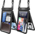 Niveaya [Up to 10.5" Waterproof Phone Pouch - 2 Pack, Waterproof Phone Lanyard Case with iPhone 15/14/13/12 Pro Max up to 8.3", Phone Dry Bags for...