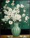 Posterizer 1 pcs-retro inspired oil painting style-delicate flowers in a vase 1-Floral & Botanical Art-Vintage Art-Gift for Art Lovers- unframed w...