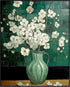 Posterizer 1 pcs-retro inspired oil painting style-delicate flowers in a vase 1-Floral & Botanical Art-Vintage Art-Gift for Art Lovers- unframed w...