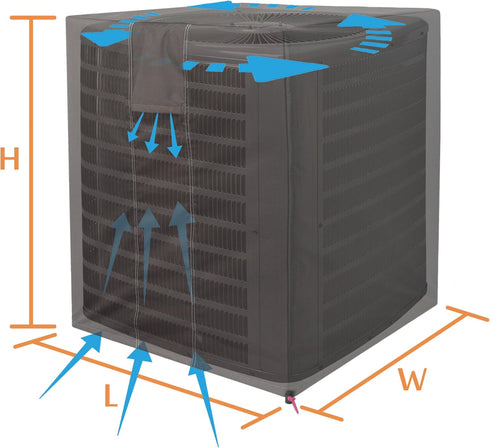 Jeacent Central Air Conditioner Covers for Outside Units AC Covers 24x24x22 inches...