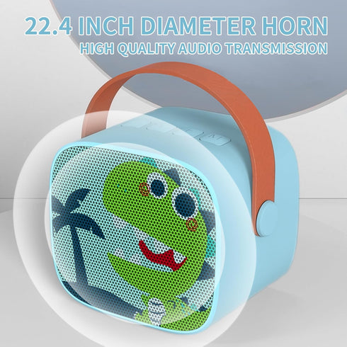 Mini Karaoke Machine for Kids, Portable Bluetooth Speaker with Wireless Microphone?Kids Music Player Toys for Girls and Boys,3,4, 5, 6, 7, 8+ Year...