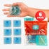 ICEWRAPS 3"x3" Small Gel Ice Packs for Injuries Reusable | Hot Cold Packs for Nose, Face, or Fingers | Mini Tiny Ice Packs for Lunch Box | Include...