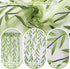 Green Sheer Curtains 108 Inches Long for Living Room, Vine Leaf Patterned Curtains 2 Panels Green Bedroom Curtain Sheers Voile Transparent Window ...