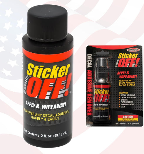 Hardline Products Sticker-Off! Decal Removal Fluid - 2 Ounces...
