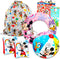 Disney Mickey and Friends Ultimate Beach Toys Set - 6 Pc Pool Toys Bundle with Mickey Beach Ball, Arm Floaties, Minnie Mouse Pool Ring, Cinch Bag,...