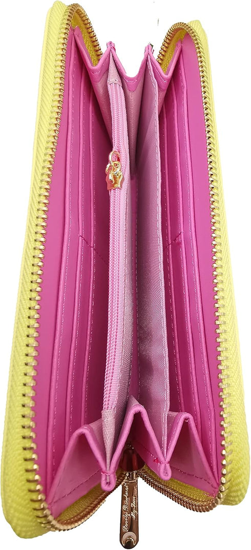 Sailor Moon Wallet Girls Cute Small Purse Delicate Bow Kawaii Wallet Credit Holder ID Window...