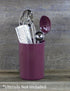 Reston Lloyd Calypso Basics Plastic Utensil Holder, Plum...