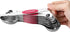 Spring Chef Pink Stainless Steel Magnetic Measuring Spoons Set of 8 with Leveler, Dual Sided Teaspoon & Tablespoon Measuring Set for Dry and Liqui...
